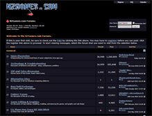 Tablet Screenshot of forums.nzgames.com