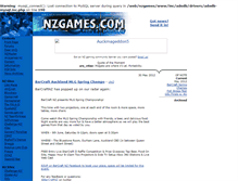 Tablet Screenshot of nzgames.com